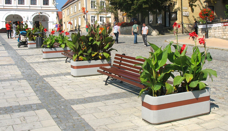 Komserwis donice miejskie z kolekcji Genewa w Sandomierzu